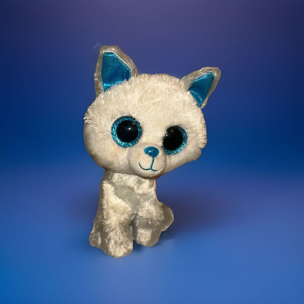 Ty Beanie Baby Frost the Arctic Fox Retired Plush Toy. 6” Walgreen's exclusive.